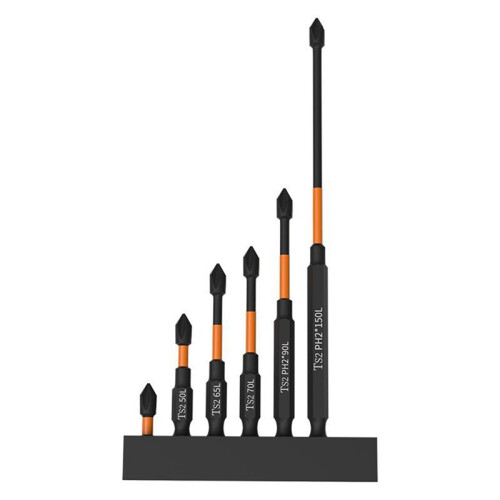 6Pcs Magnetic Screwdriver Set Screwdriver Impact Hardness Screwdriver Hand Tools 1