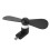 Ventilator mobil ușor, reîncărcabil, USB, Simyoung 5