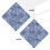Αρωματικά χώρου αυτοκινήτου Stitch6pcs με άρωμα λεβάντας, αρωματικό αυτοκινήτου για 3