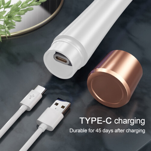Ηλεκτρική οδοντόβουρτσα Fnyoxu με φόρτιση USB, ηλεκτρική οδοντόβουρτσα με 3 κεφαλές 2