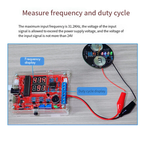 Signal Generator Multifunctional Instrument Making DIY Electronic Kit Current Temperature Detection Soldering Exercise 1