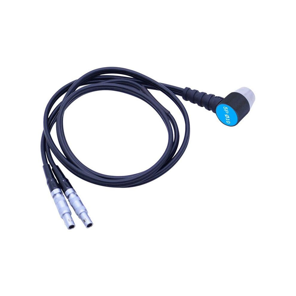 Ultrasonic Thickness Gauge Probe Cable Transducer Diameter 10Mm/5Mhz Probe 6031497481441