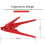 HS-519 Automatic Tension Cable Tie Tool Pliers Cable Tie Pliers Cable Tie Pliers Tool Binding Pliers 7