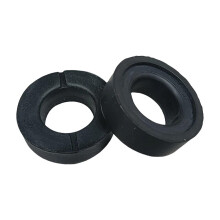 Air Conditioning Indoor Motor Rubber Gasket 2Pcs Fixed Molded Fan Shock Pads Compatible Replacement Parts