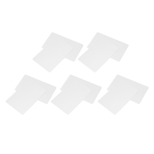 50 Blatt Metall-Visitenkarten, Wärmeübertragung, 2