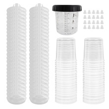 Disposable Paint Sprayer Mixing Cup for Automotive Paint Gun, for Automotive Commercial Coatings