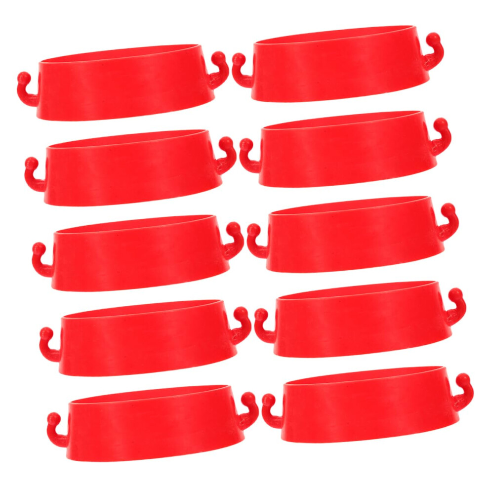 10Pcs Traffic Cone Connectors Kit For Road Safety Barriers And Construction Chain Linking 9347817638769