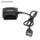 48cm OBD-Netzadapterkabel mit Schalter, 5V/3A, Schwarz 3