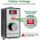 US Plug,AC Motor Speed Controller,15A Max, AC Electric Fan Variable Speed Controller Electronic Voltage Regulator 3