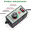 US Plug,AC Motor Speed Controller,15A Max, AC Electric Fan Variable Speed Controller Electronic Voltage Regulator 2