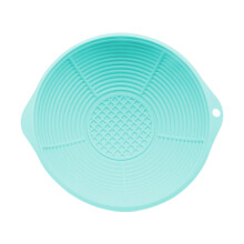 Facial Ice Bowl for Glacial Skin Therapy, Foldable Cold Therapy Face Basin for Home Spa Care Blue