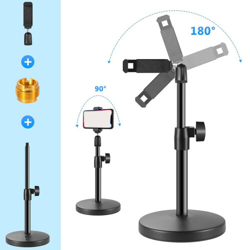 Desktop Microphone Holder,with Clip,Mobile Phone H 2