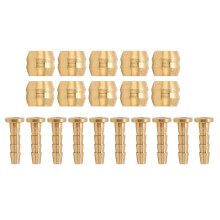 Durable Gold Bicycle Hydraulic Brake Hose Connector Set for M365 & M355
