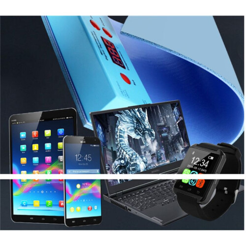 Heating Stage Phone Tablet Screen Separator Repair Tool High Temperature Resistant Silicone Pad Mobile Device Breaker EU 1