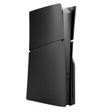 For  5 Slim Hard Plastic Faceplate Shell Replacement Plate Cover for PS5 Console Disc Version Black