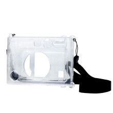 For  Instax MiniEVO Transparent Protective Case Pc Crystal Case Storage Protective Cover Anti-Scratch with Rope