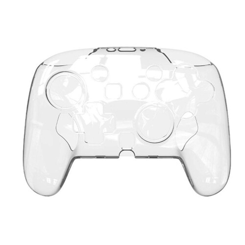 For  2 Pro Controller Crystal Case Anti-Scratch Transparent Protective Case Wear Resist Gamepad Cover Shell