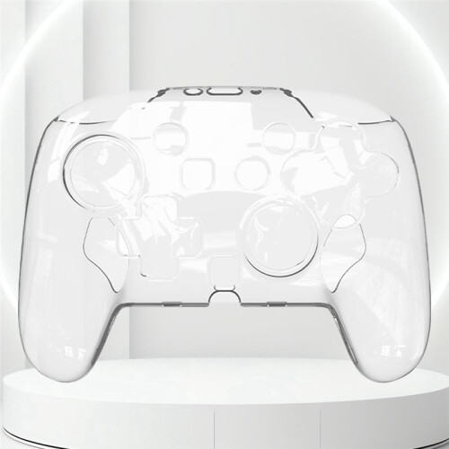 For  2 Pro Controller Crystal Case Anti-Scratch Transparent Protective Case Wear Resist Gamepad Cover Shell 2