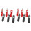 12Pc SIM Card Removal Tool-Sim Card Tray Pin Eject Removal Tool Needle Opener Ejector,with Removable Key Chain,Black+Red 1