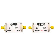 2X PIN Diode RF Limiter 10M-6GHz 0dBm met CNC-Behuizing voor HAM Radio Low Noise Amplifier SDR Shortwave Receiver