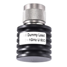2X UHF M PL259 SO239 Male Load High-Power 5W Coaxial Termination DUMMY Load 50Ohm -1GHZ with Heat Sink