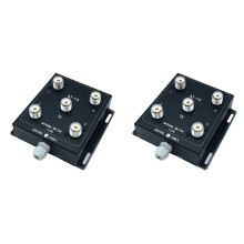 2X New AT-14 4-Way Coax Remote Antenna , Convenient Switching 1.8MHz-60MHz 500W PEP for Radio Stations and Radios