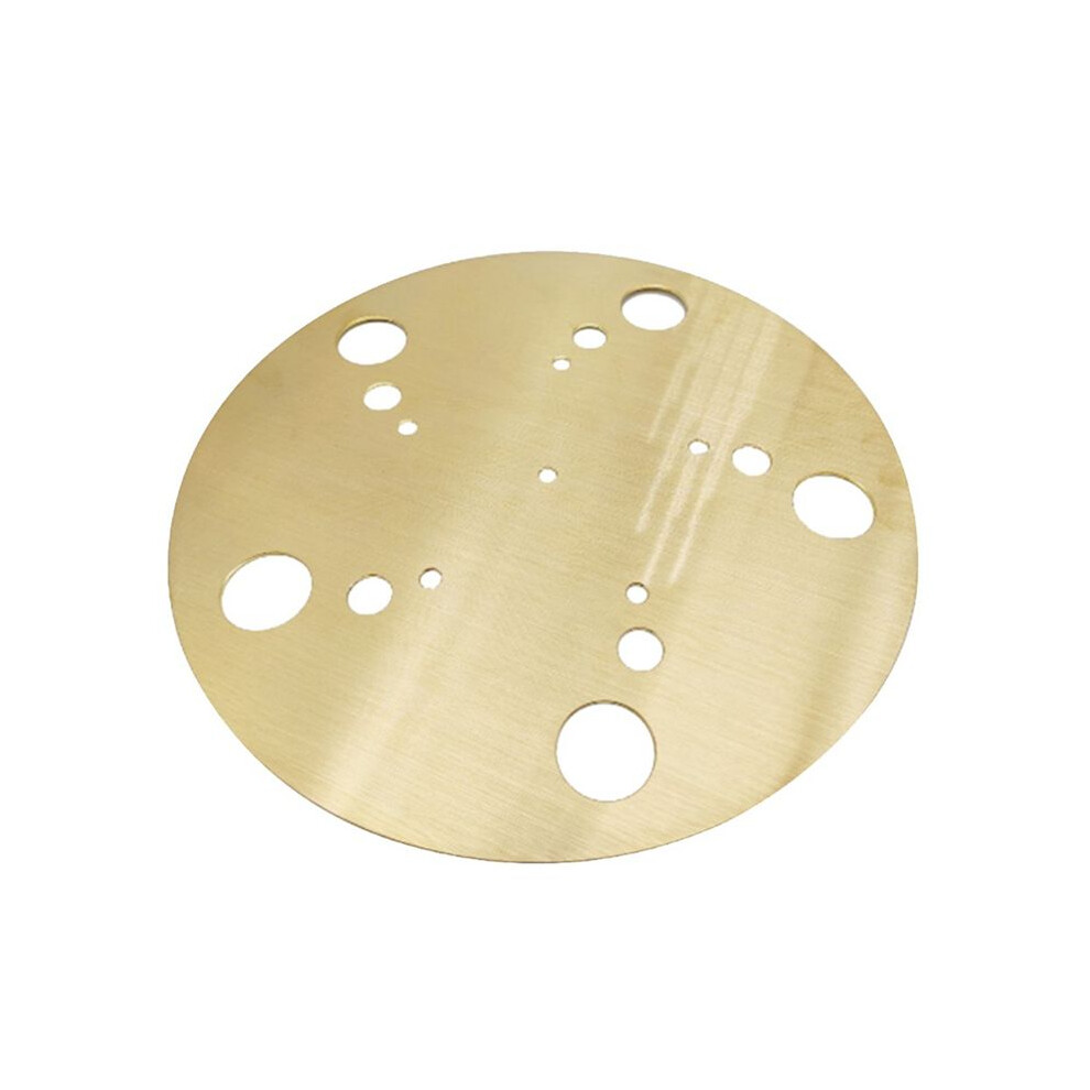 High-Fidelity Pure Brass Turntable Platter Mat Record Players Pad For Lp Vinyl Record Player Home Accessories 4711042905760