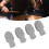 Grau Silikon Drumstick Silent Tips – 4 Stück Set für leise Percussion 1