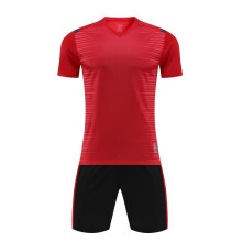(Red No Custom, 2XL Height 175-180CM) Custom Children Football Jerseys Sets Men Sports Soccer Jersey Football Uniforms Women Soccer Training Suit
