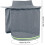 Hardhat Sun Shade Neck Shield, Breathable Cooling Hard Hat Protector For Welding, Material Handling, Universal Fit 5