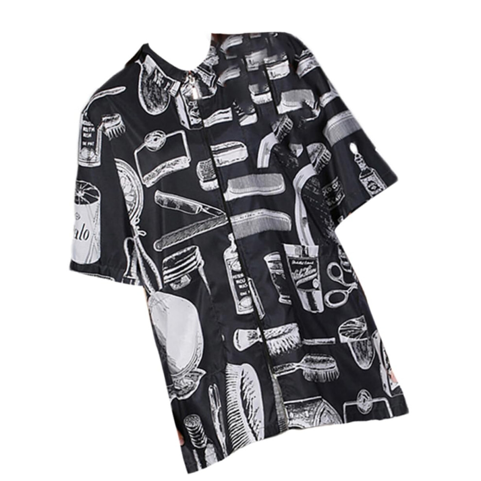 Hairdresser Barber Coat For Women Work Tunic Easy To Clean Hairdressers Uniform Material 9382693412218