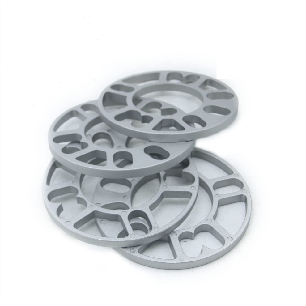 3Mm Aluminum Wheel Spacer Plate For Cars 4X100 5X114.3 Improves Grip And Driving Stability 9187378495162