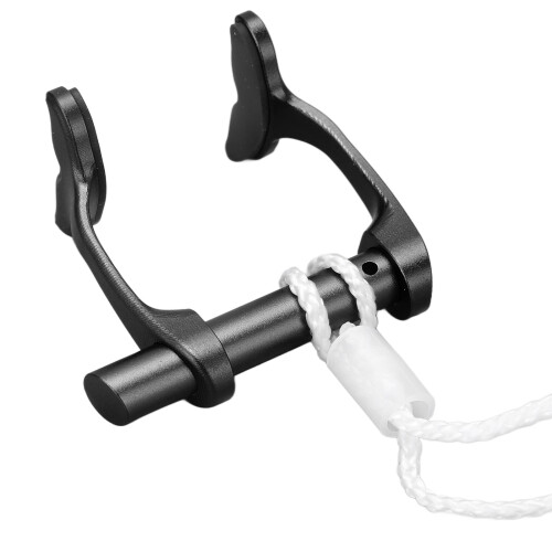 Swimming Nose Clips with Strap Black Anti-Lost Feature for Diving Practice 2