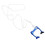 Blue Diving Nose Clips with Precision Fit and Anti-Lost Function 4