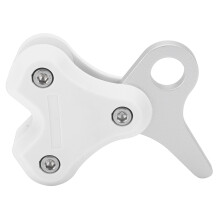 Aluminiumlegierungs-Tauchseil-Spannvorrichtung, Weiß, 159 g, Hochleistung