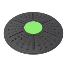 Balance Board NonSlip For Yoga And FullBody Fitness Enhances Balance Portable Compact Size Green