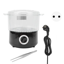 Scaldasalviette per spa, vaporizzatore per asciugamani a riscaldamento rapido con funzione timer, scaldasalviette multifunzione per viso e rasatura,