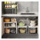 Kitchen Cabinet Shelf Organizer Versatile Storage Solutions Telescopic Storage Rack for Pantry Cupboard Under Sink Adjustable Width Heavy Duty 3