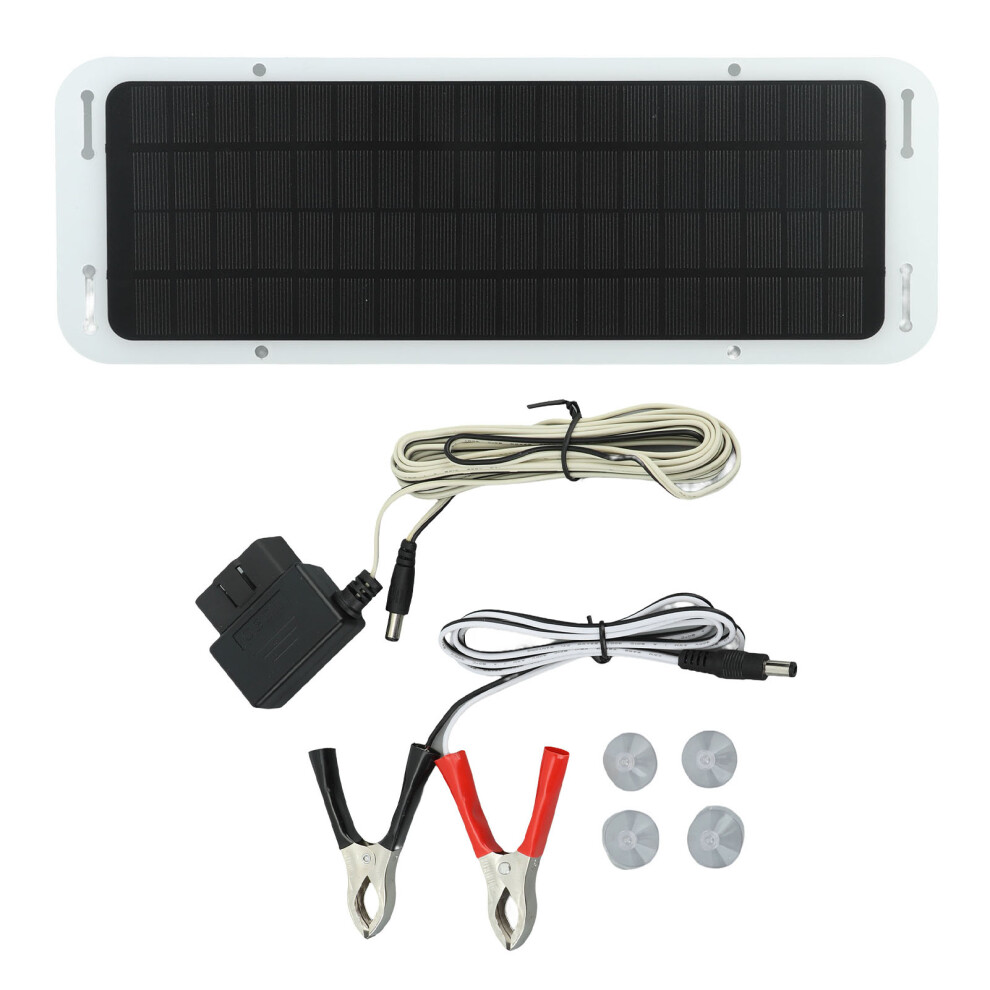 Solar Energy Companion, Portable Solar Panel Kit Ideal For Outdoor Enthusiasts, Energy-Saving Design Ensures Maximum Efficiency In Various Vehicles, 9448196669716