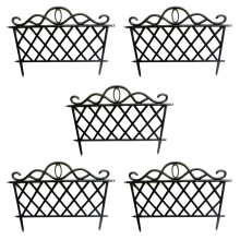 Garden Protection Replacement Grates, Cast Iron Cooking Grates Matte Enamel Coated High Heat Retention Grill Accessories for Outdoor Gardening