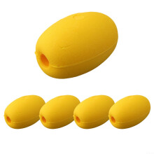 AntiCollision Fishing Buoys, EVA Foam Floats For Pools, Pack Of 5, 96x145x20 mm