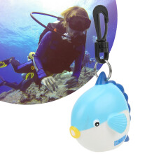 Cartoon Fish Scuba Dive Mouthpiece Dustproof Cover with Clip