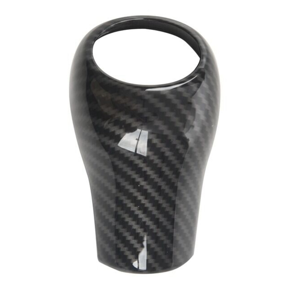 Carbon Fiber Gear Shift Knob Cover For - W204 W212 A C E G Gls Class (Bring Wet Wipes) 4712864414133