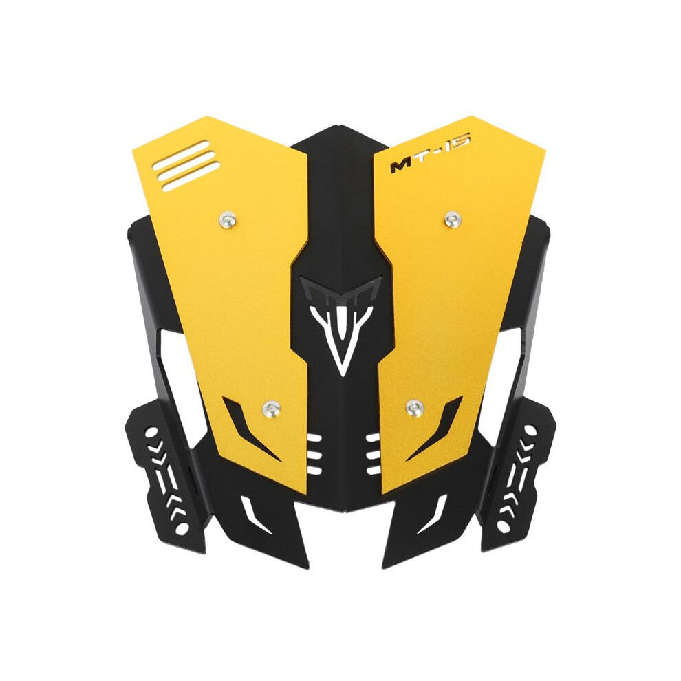 For Mt15 Mt 15 2018-2020 Motorcycle Windshield Windscreen Kit Deflector Accessories, Gold 6031129141019