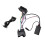 Car Radio  Music AUX Cable Handsfree Adapter Harness Kit for  E60 E63 E90 E91 3