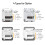 Programmierbarer intelligenter digitaler Thermostat mit LCD-Touchscreen, ABS/PC, 8,8 cm Größe 10