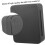 Wall Mounted Key Cabinet With Combination Code Lock, Compact Indoor Key Organizer, Rounded Corners 5