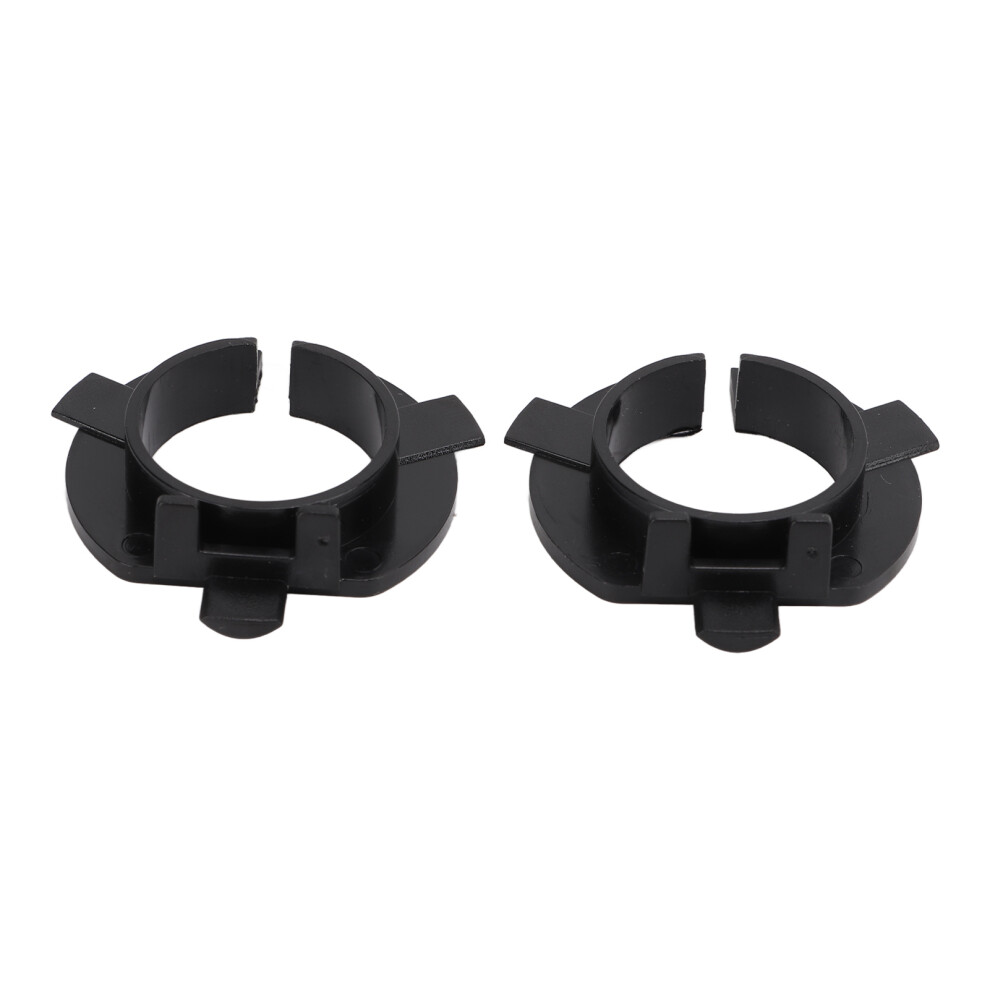2Pcs Led Headlight Base Holders For H7, 12V, 100W, Abs Material 4681376448991