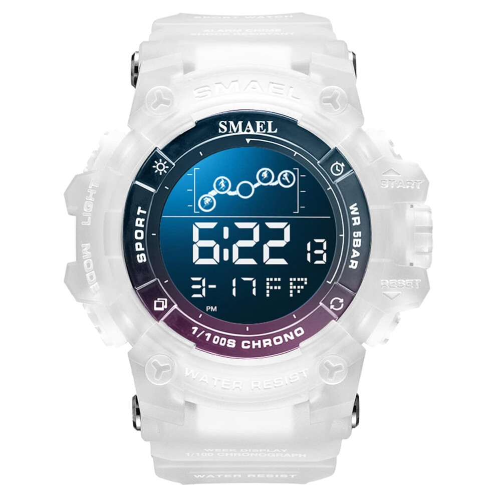 Digital Analog Watch Unisex Outdoor Sport, 50M Waterproof, Led Backlight Chronograph, Military Style, Everyday Ready 9382693413970