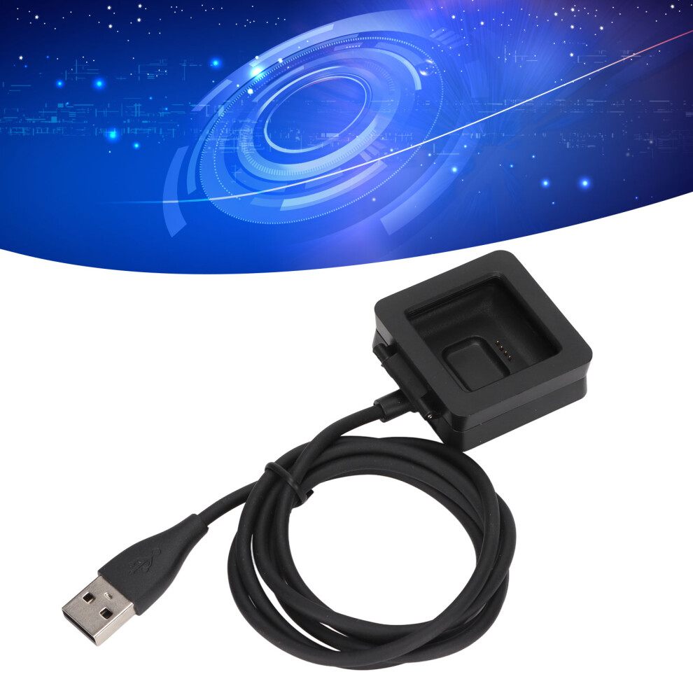 Usb Charger Cable Replacement For Fitbit Blaze Smart Fitness Watch Black 6911376450150